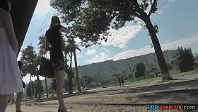 Spine-tingling spy upskirt episode