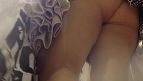 Rabuda da calcinha enfiada