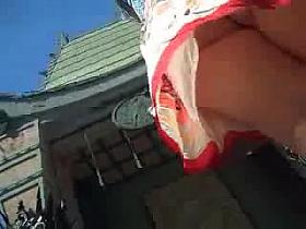 Bubble butt upskirt festival