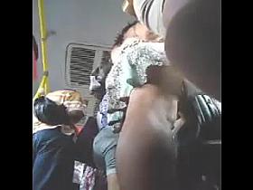Upskirt bus Brasil