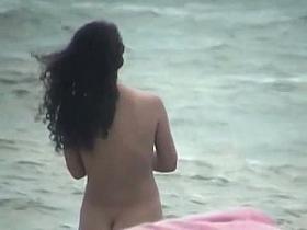 Beautiful babes on beach posing for me