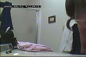 Hidden shower cam gets skinny babe in the morning