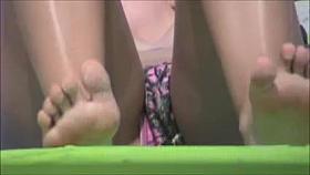 candid teen beach crotch shot voyeur 142, fat pussy