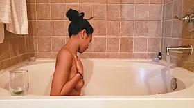 Sneaky Facial for Asian Step Sister