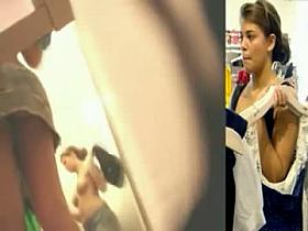 Great upskirt amateur brunette teen