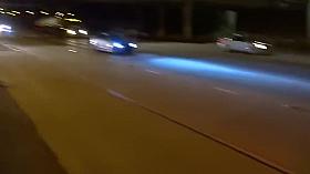 Stupid brunette risks her life for nothing