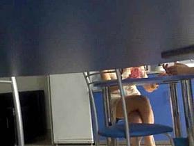 under table upskirt 1