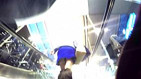 Upskirt with sexy boots & Stockings