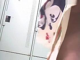 Completely Exposed Girl Locker room