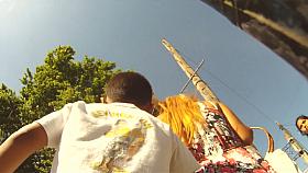 sexy woman holding her friend hand ginger pussy upskirt