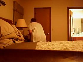 Spying my graceful mother with a dildo