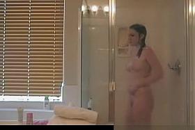 Teen Sensual Naked Shower