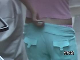 Japan sharking event with some really captivating small erotic princess