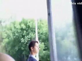 Voyeur lifts skirt to see the upskirt