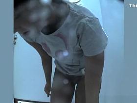 Changing bikini bottom for yellow shorts