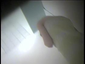 Doggy ass unaware exposure on the dressing room spy cam