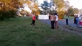 Fat ladies beating each other up