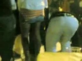 Voyeur filming upskirt