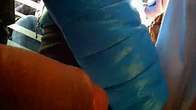 Touches dick in full bus PART-2