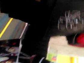 short shorts ass cheeks public