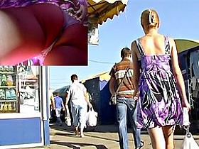 The latest upskirt movie scene from the bus