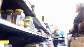 Blonde with bubble but in leggings