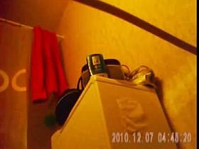 27 yo brunette with nice bush caught by spy cam in shower(3)