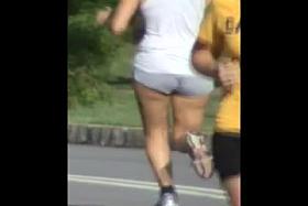 Short Shorts And A Slight Wedgie Whooty