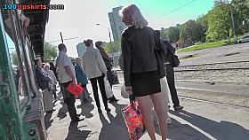 Superb view up darksome mini petticoat