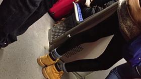 liquid leggings in public