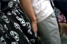 Street voyeur filmed a sexy bitch with nice butt