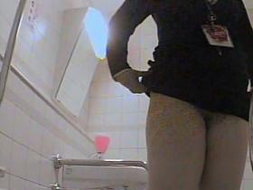 Toilet spy camera shot beautiful amateur asses close up