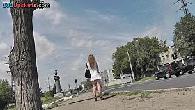 Kick-gazoo real street upskirt