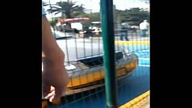 Sus tetas paraditas y punteagudas de esta madura