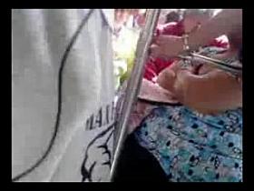 The girl spy cam video features a beautiful chick