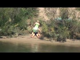 pillados en el laguito