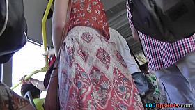 Cute colorful panty up the petticoat