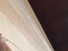 Sexy blonde in flats