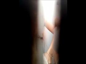 Amateur Girl with Big Tits in Changing Room