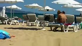 Teens in Bulgaria beach