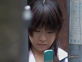 Dashing oriental princess loses her panties when someone grabs them