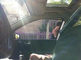 Flashing from the car 2