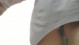 The Girl In A Short Gray Skirt