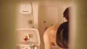 Innocent Asian Showering