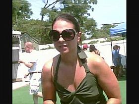 Quick Shot Up a MILF's Skirt