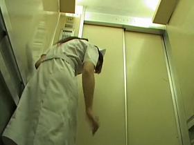 Horny details of cute nurse intimacy on the sharking scenes