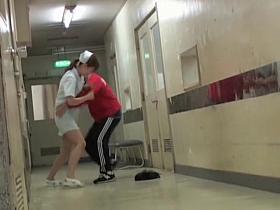 Sharking video erotica with nurse and her sexy panty