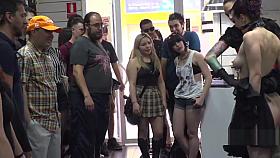 Spanish slave and mistress in public