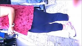 Black spandex pants collection - soft