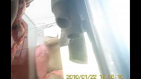 Cutie from changing room has nice bare titties